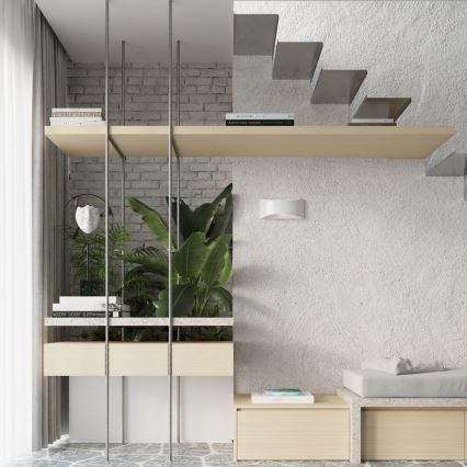 Iluminação de parede VIXEN 1xG9/40W/230V branco brilhante
