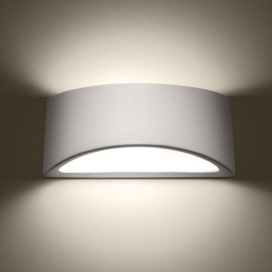 Iluminação de parede VIXEN 1xG9/40W/230V branco brilhante