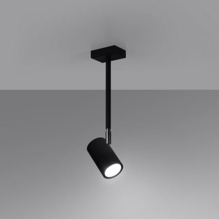 Candelabro suspenso NORANO 1xGU10/40W/230V preto