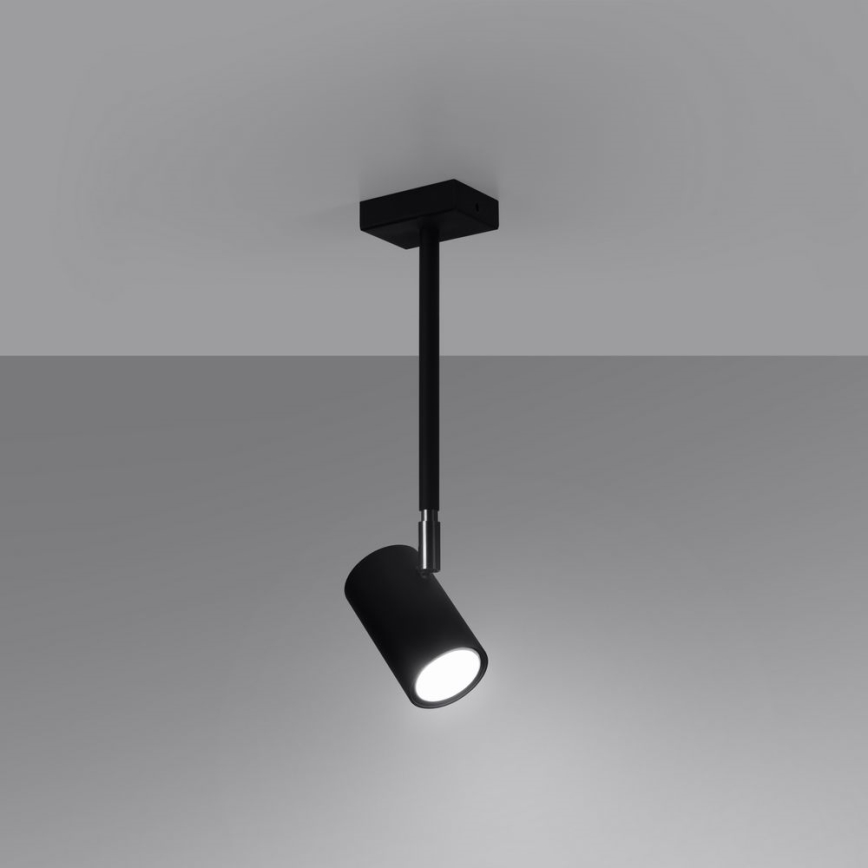Candelabro suspenso NORANO 1xGU10/40W/230V preto