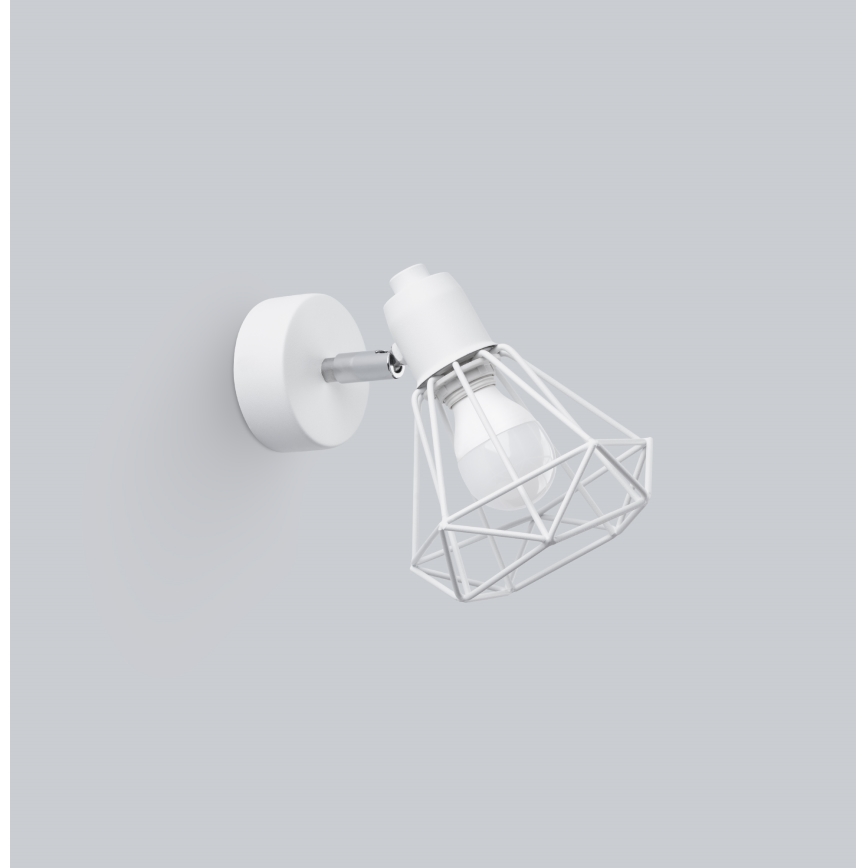 Foco de parede ARTEMIS 1xE14/40W/230V branco