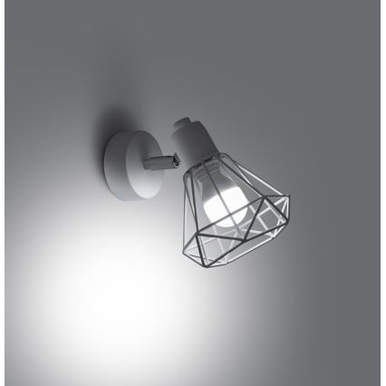 Foco de parede ARTEMIS 1xE14/40W/230V branco