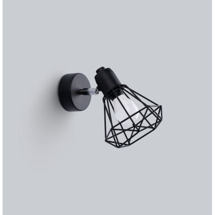Foco de parede ARTEMIS 1xE14/40W/230V preto