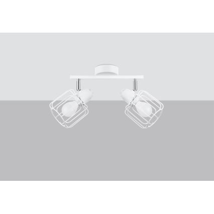 Luminária de teto BELUCI 2xE14/40W/230V branca