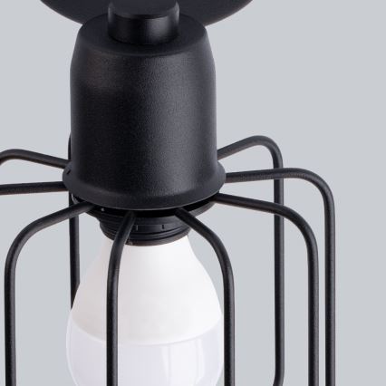 Foco de parede BELUCI 1xE14/40W/230V preto