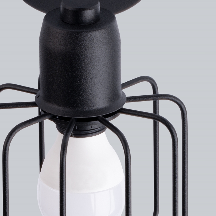 Foco de parede BELUCI 1xE14/40W/230V preto