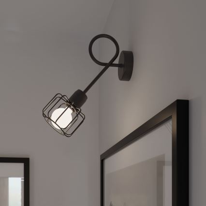 Iluminação de parede BELUCI 1xE14/40W/230V preto