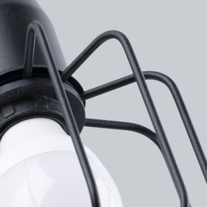 Iluminação de parede BELUCI 1xE14/40W/230V preto