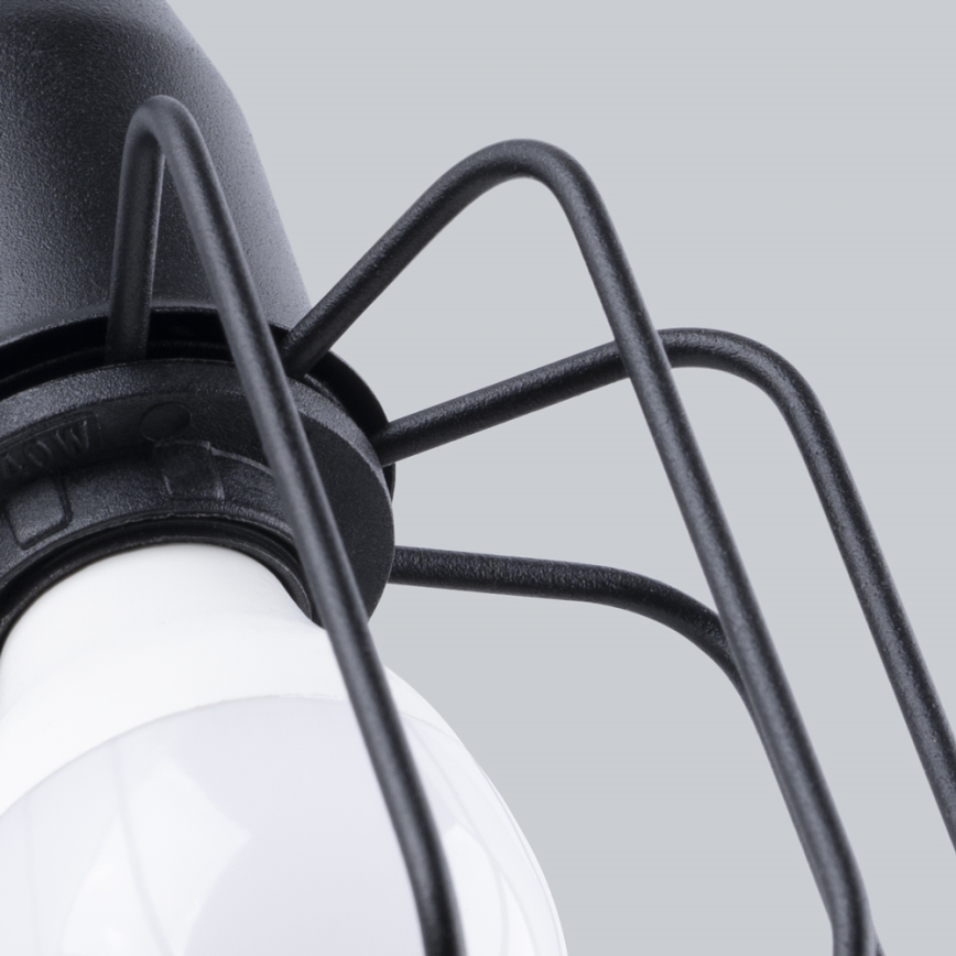 Iluminação de parede BELUCI 1xE14/40W/230V preto