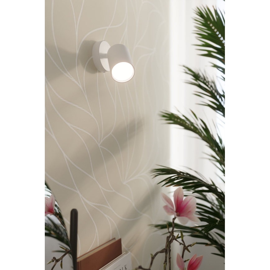 Foco de parede LEMMI 1xGU10/40W/230V branco