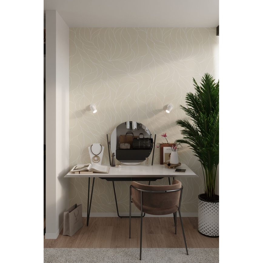 Foco de parede LEMMI 1xGU10/40W/230V branco