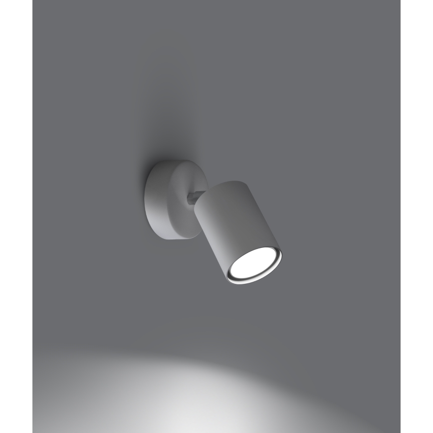 Foco de parede LEMMI 1xGU10/40W/230V branco