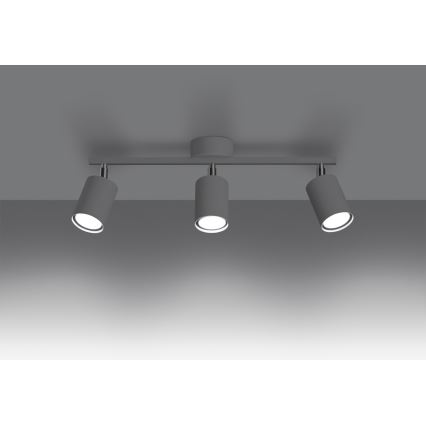 Foco LEMMI 3xGU10/40W/230V branco