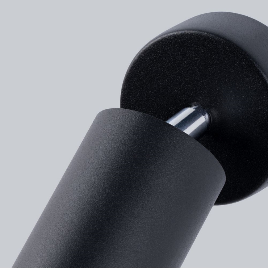 Foco de parede LEMMI 1xGU10/40W/230V preto