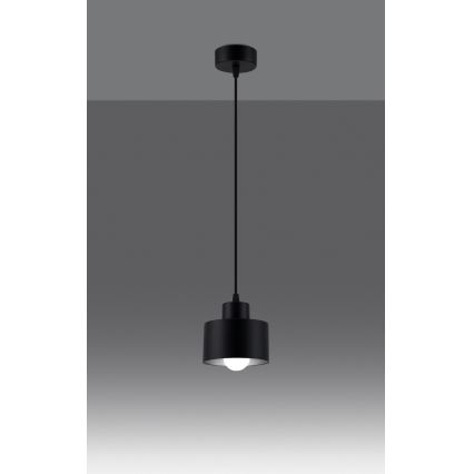 Candelabro suspenso SAVAR 1xE27/60W/230V preto