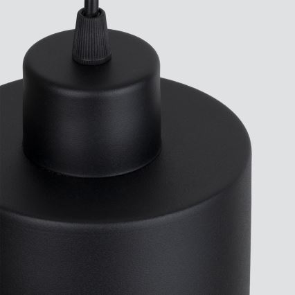 Candelabro suspenso SAVAR 1xE27/60W/230V preto