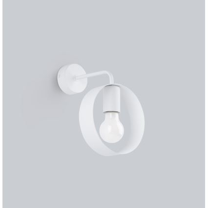 Candeeiro de parede TITRAN 1xE27/60W/230V branco
