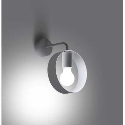 Candeeiro de parede TITRAN 1xE27/60W/230V branco