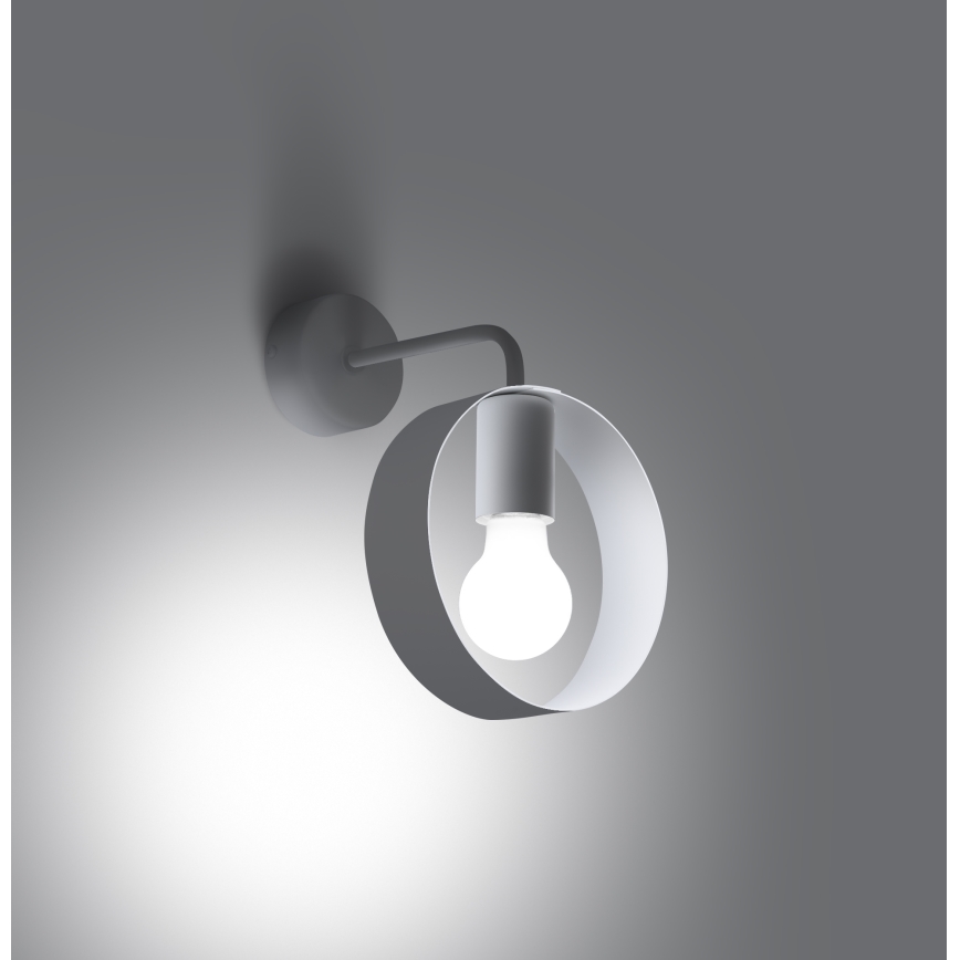 Candeeiro de parede TITRAN 1xE27/60W/230V branco