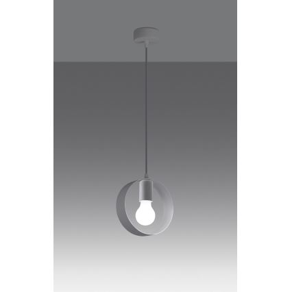 Candelabro suspenso TITRAN 1xE27/60W/230V branco