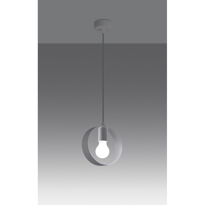 Candelabro suspenso TITRAN 1xE27/60W/230V branco