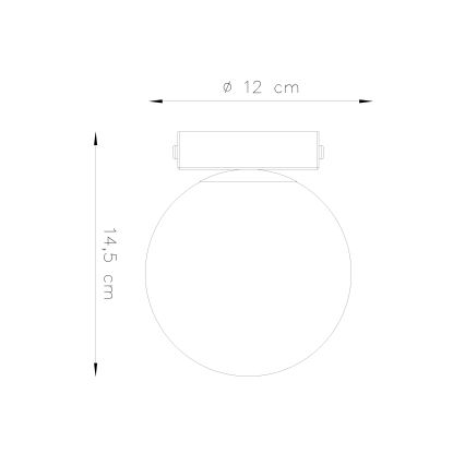 Luminária de teto YOLI 1xG9/12W/230V branca