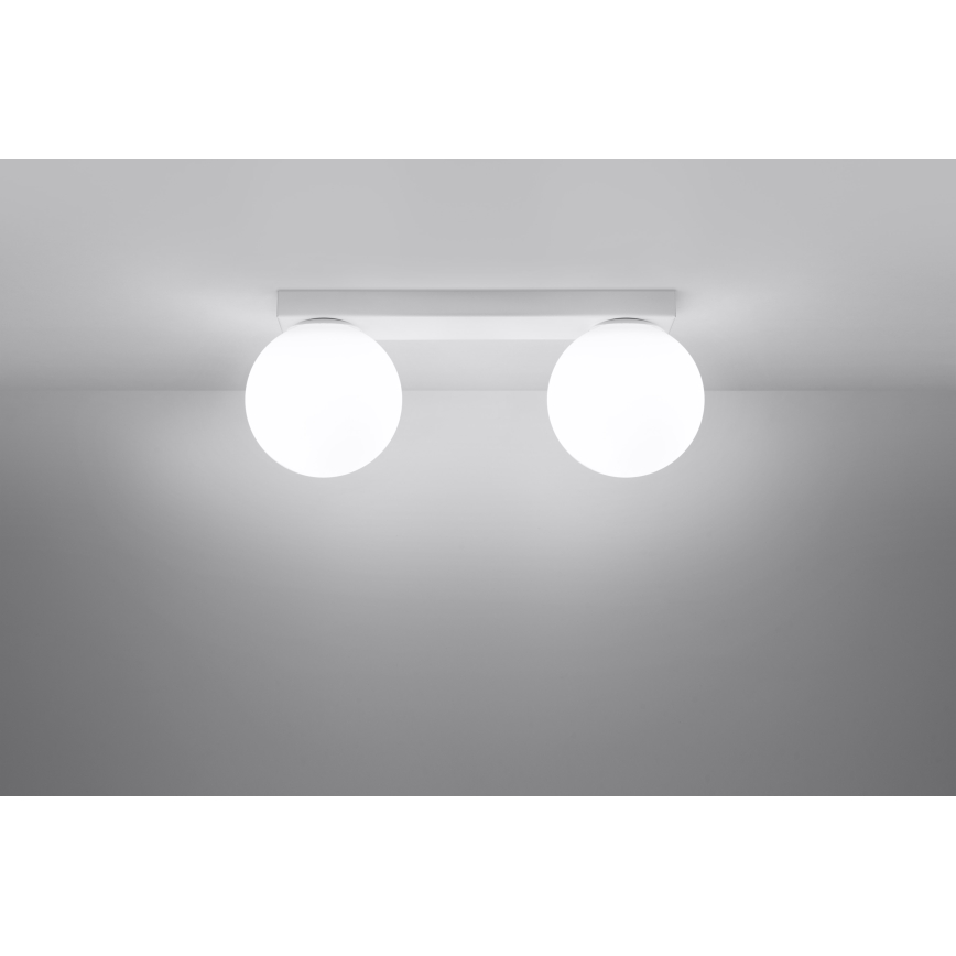 Iluminação de teto YOLI 2xG9/12W/230V branco