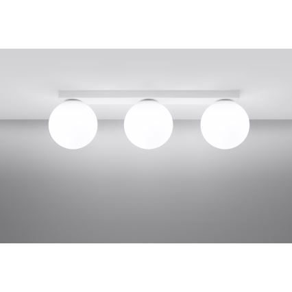 Iluminação de teto YOLI 3xG9/12W/230V branco