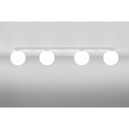 Iluminação de teto YOLI 4xG9/12W/230V branco