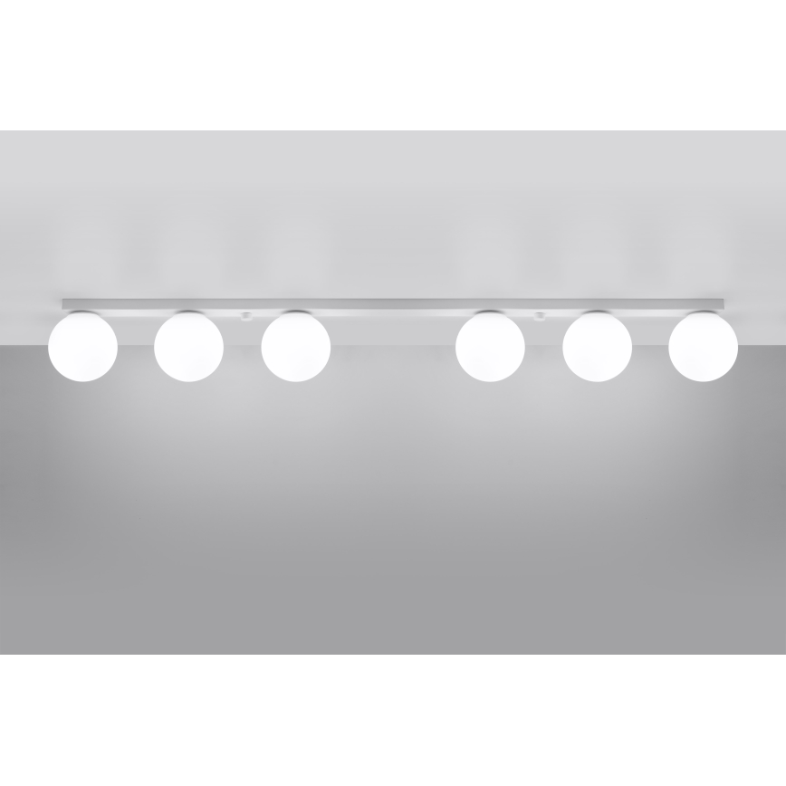 Iluminação de teto YOLI 6xG9/12W/230V branco