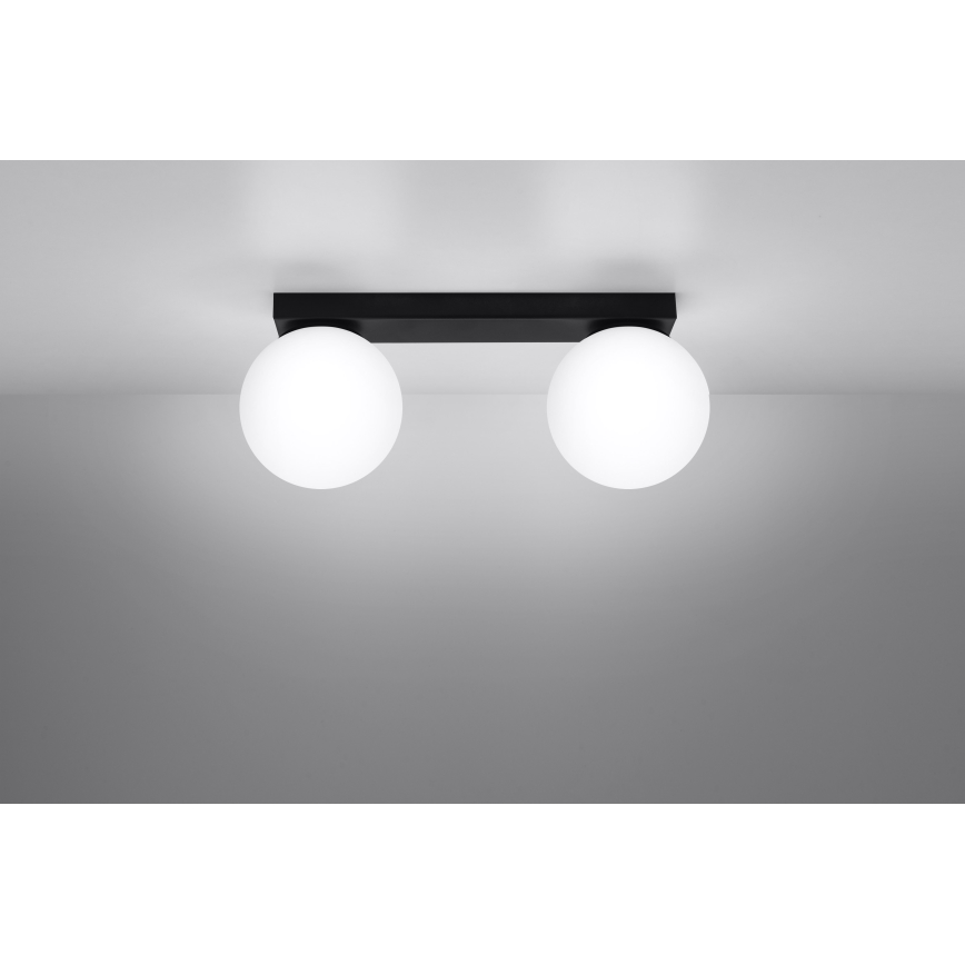 Iluminação de teto YOLI 2xG9/12W/230V preto