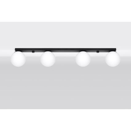 Iluminação de teto YOLI 4xG9/12W/230V preto