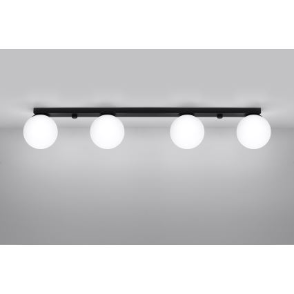 Iluminação de teto YOLI 4xG9/12W/230V preto