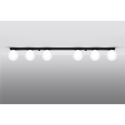 Iluminação de teto YOLI 6xG9/12W/230V preto