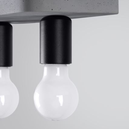 Foco TAVO 2xE27/15W/230V betão