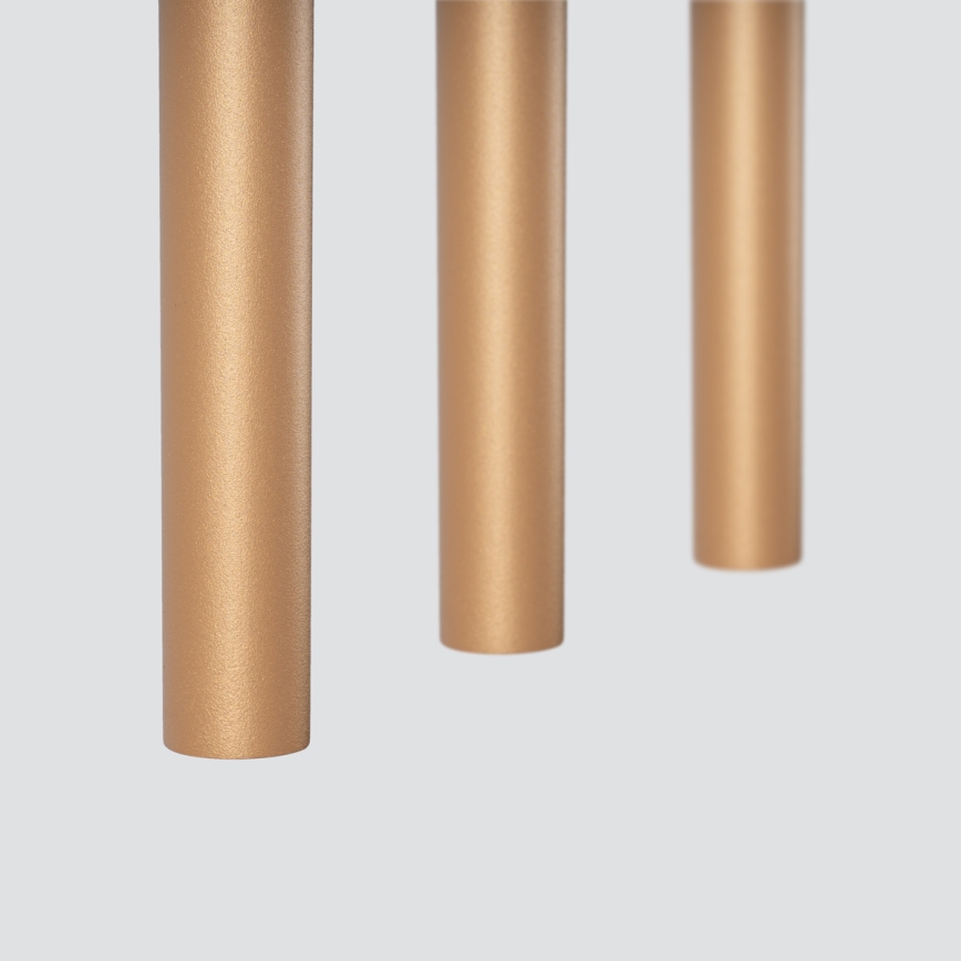 Candelabro suspenso PASTELO 3xG9/8W/230V dourada