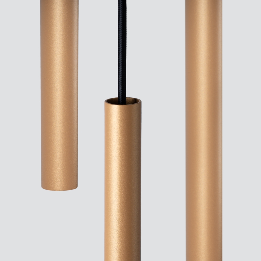 Candelabro suspenso PASTELO 3xG9/8W/230V dourada