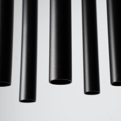 Candelabro suspenso PASTELO 5xG9/8W/230V preto