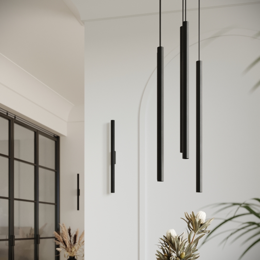 Iluminação de parede PASTELO 2xG9/8W/230V preto