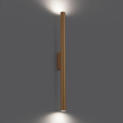 Iluminação de parede PASTELO 2xG9/8W/230V dourada