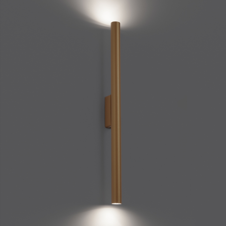 Iluminação de parede PASTELO 2xG9/8W/230V dourada