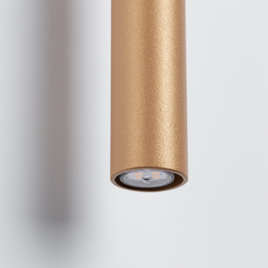 Iluminação de parede PASTELO 2xG9/8W/230V dourada