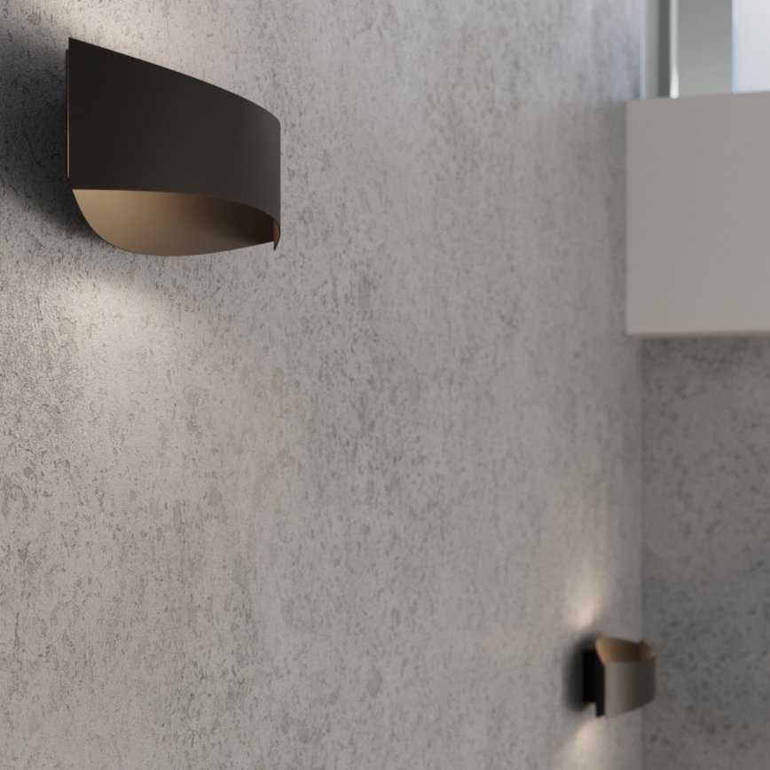 Iluminação de parede TONI 1xG9/8W/230V preto