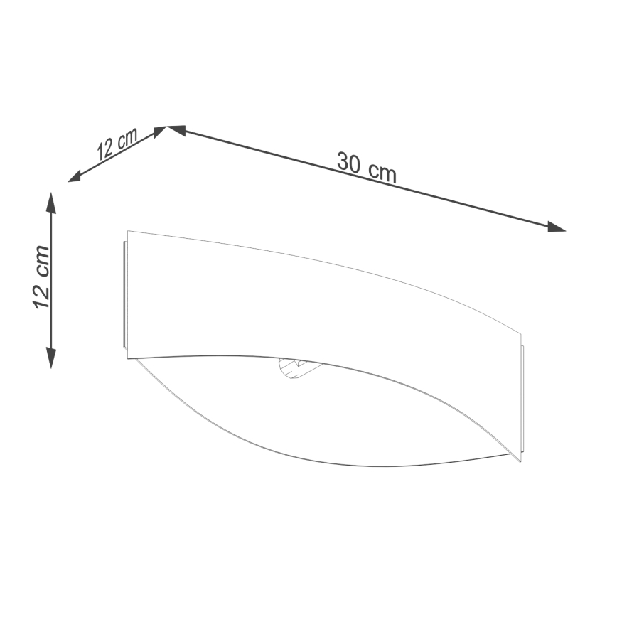 Iluminação de parede TONI 1xG9/8W/230V preto