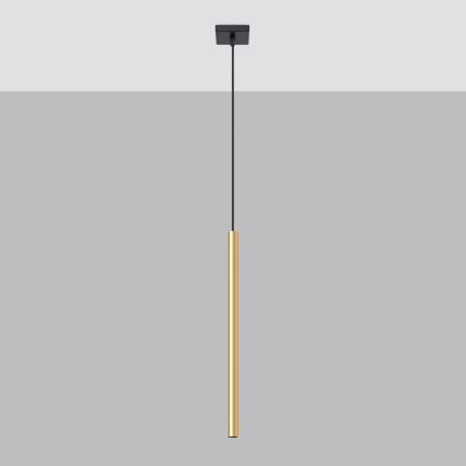 Candelabro suspenso PASTELO 1xG9/8W/230V dourada