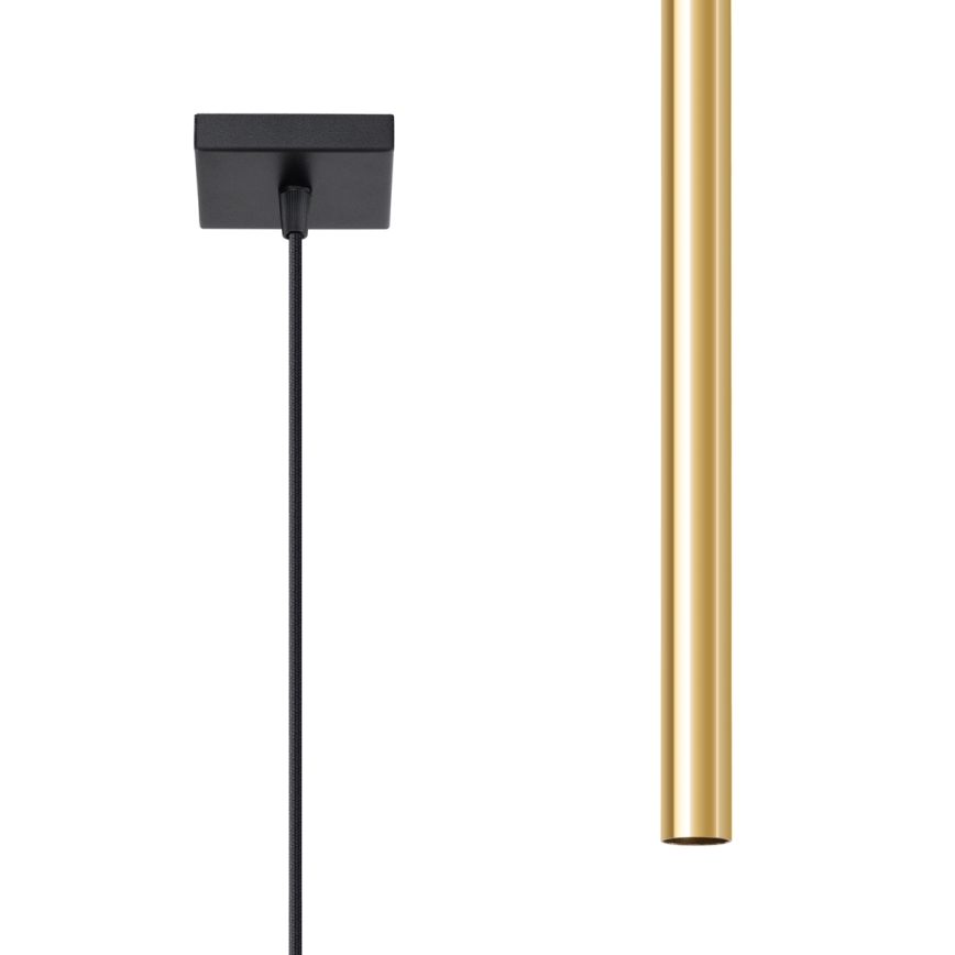 Candelabro suspenso PASTELO 1xG9/8W/230V dourada