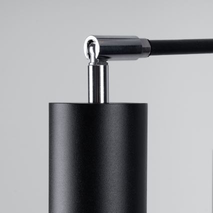 Candelabro suspenso LEMMI 6xGU10/10W/230V preto