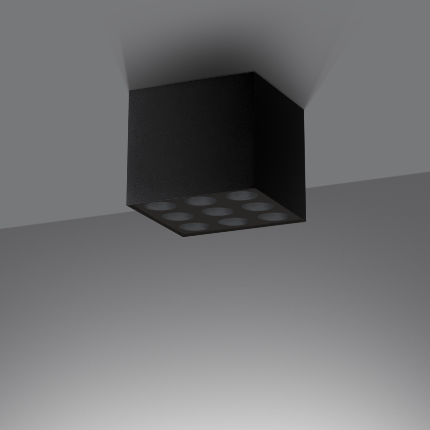 Foco LED OZZY LED/16W/230V preto