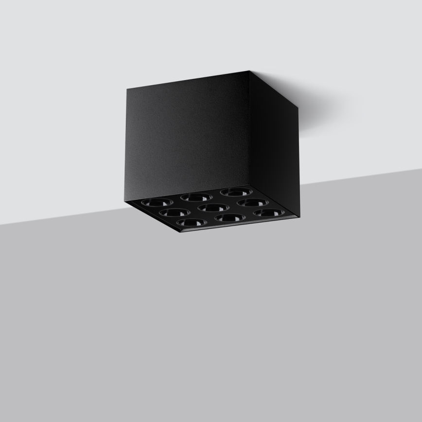 Foco LED OZZY LED/16W/230V preto
