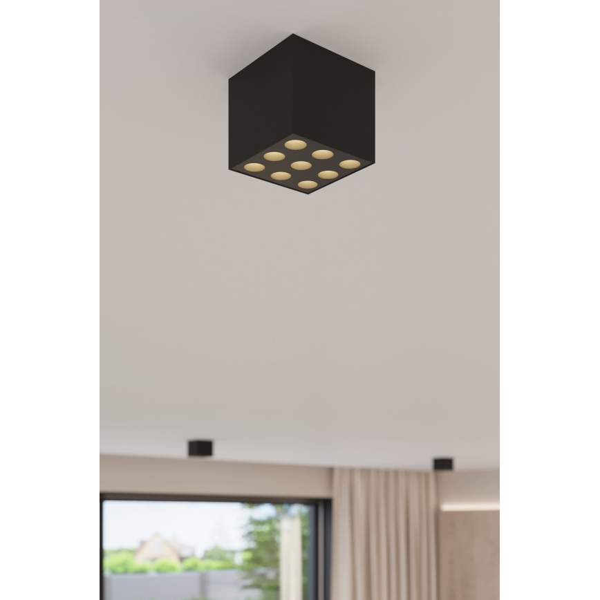 Foco LED OZZY LED/16W/230V preto
